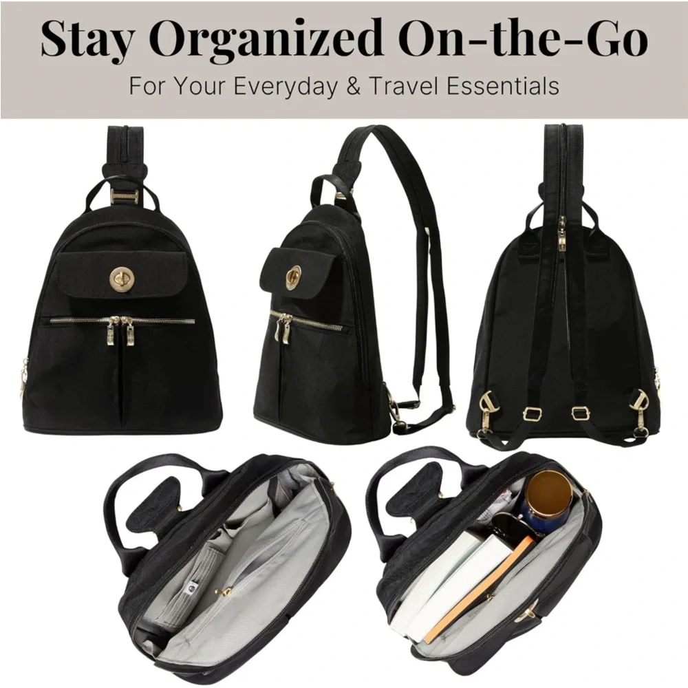 Baggallini Naples Convertible Backpack - Picture 11 of 12